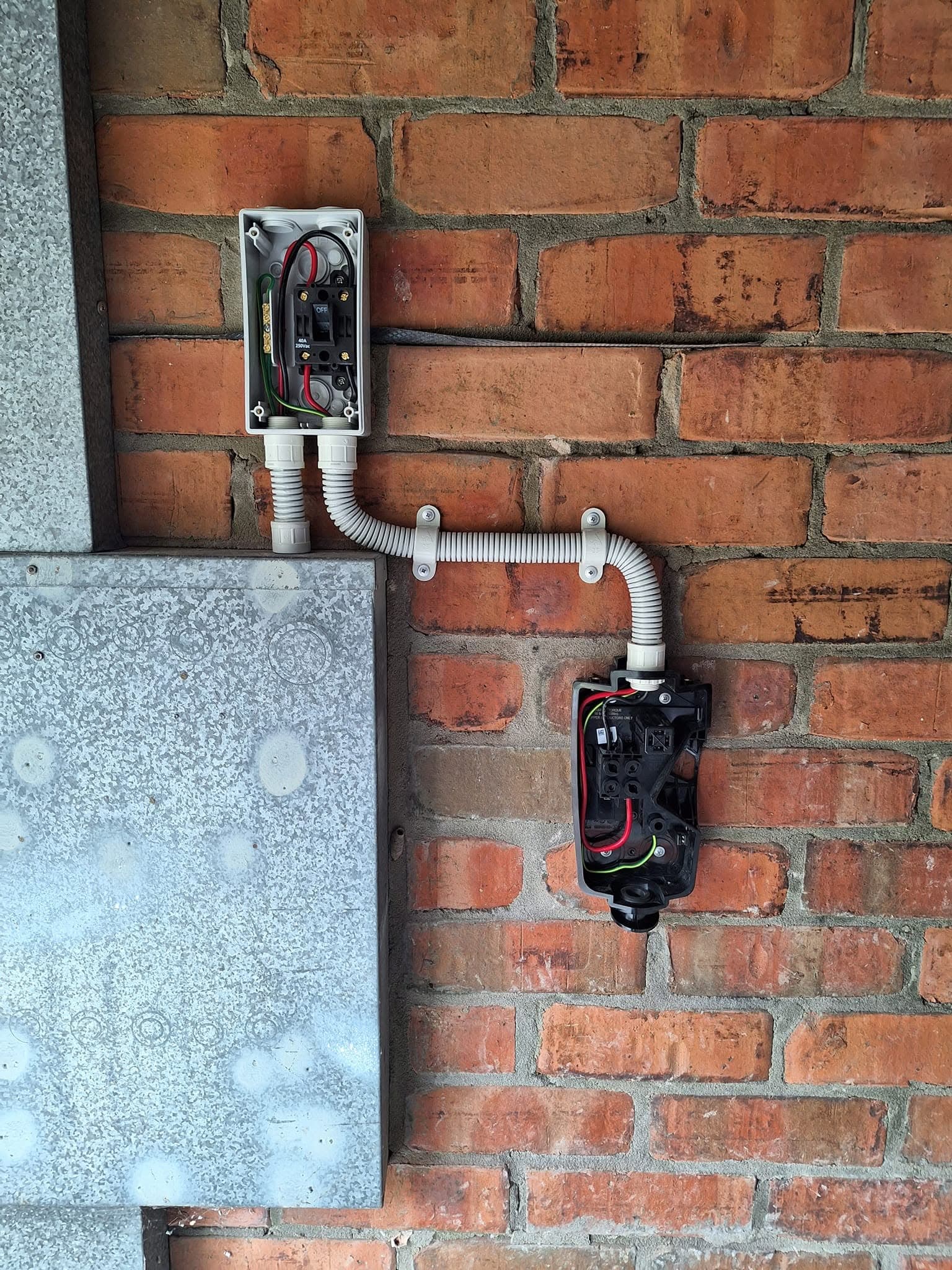 Before — Tesla EV Charger